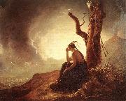 WRIGHT, Joseph Indian Widow r oil painting